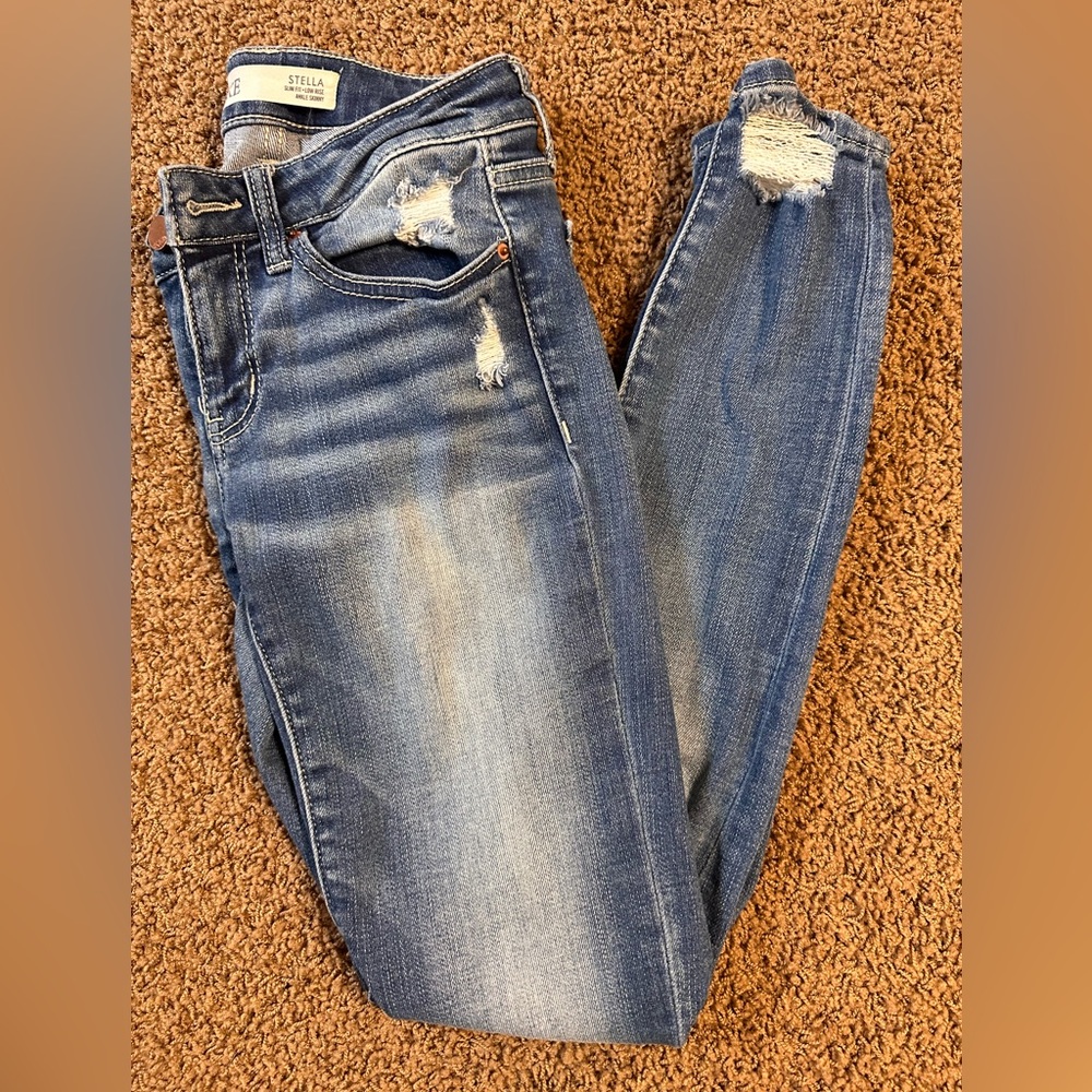 BKE Stella Ankle Skinny Jeans Size 25R